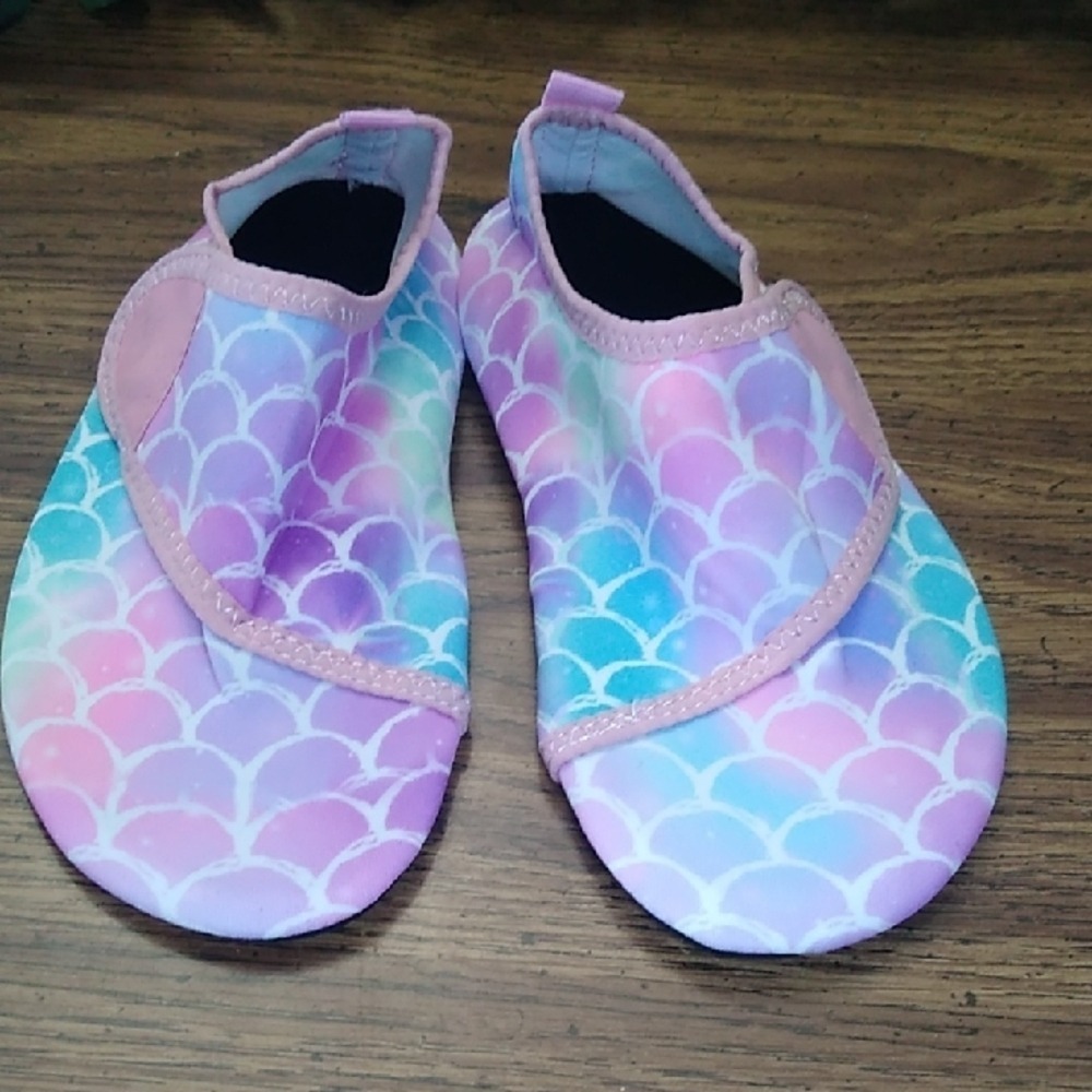Kids Mermaid Water Shoes - Pink and Blue